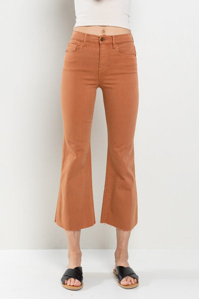 High Rise Cropped Jeans