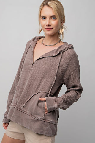 Britt Mineral Washed Hoodie