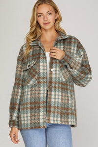 Callan Plaid Shaket