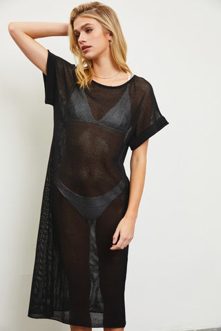 Sheer Cover Up Dress