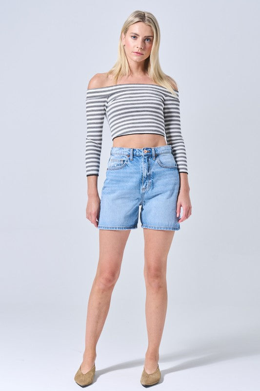 Bre H. Rise Baggy Shorts