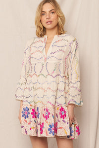Sidney Embroidered Dress