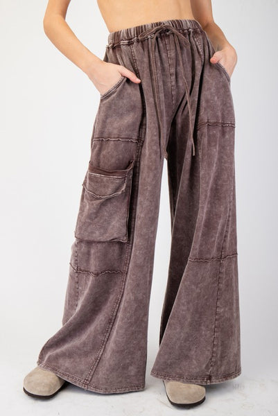 Mineral Washed Cargo Pants