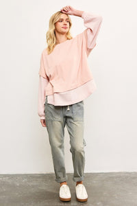 Jackie Layered Sweater Top