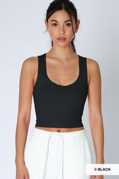 Racer Back Crop Top