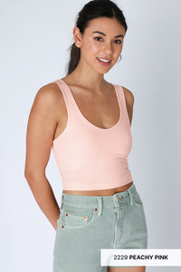 Racer Back Crop Top