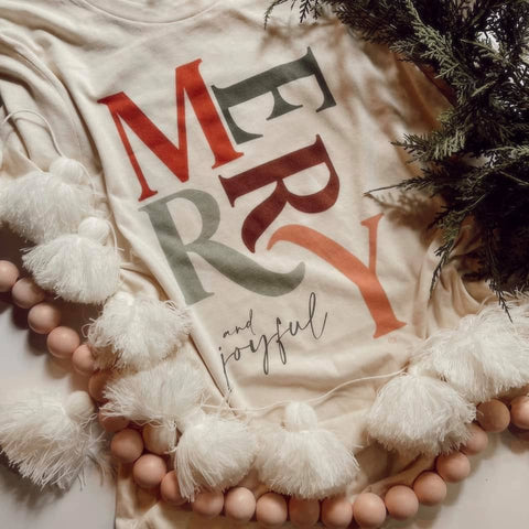 Merry & Joyful Tee