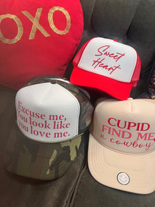 Valentine Trucker Hats