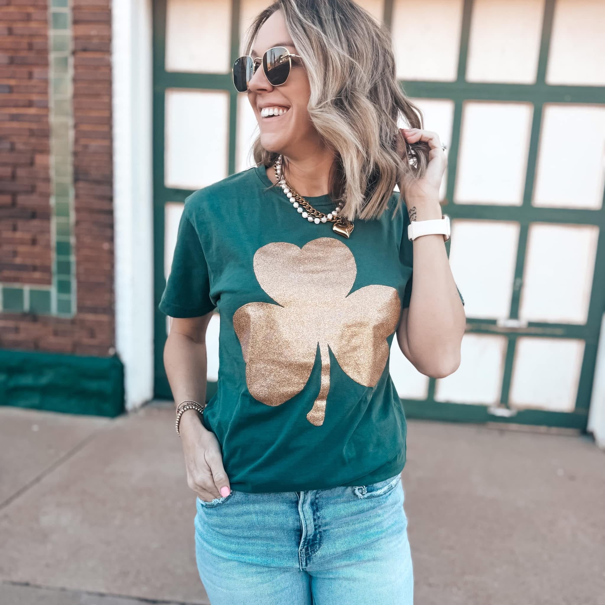 Shamrock Shimmer Tee