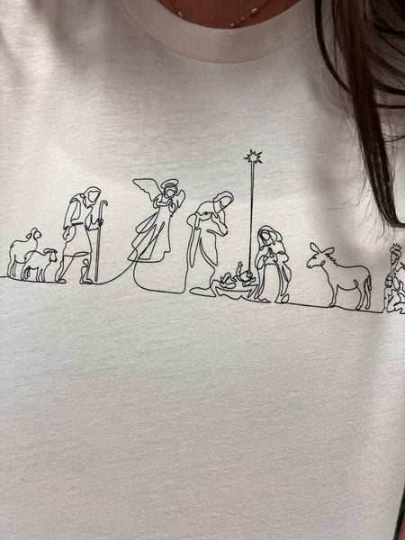 Nativity Scene Tee