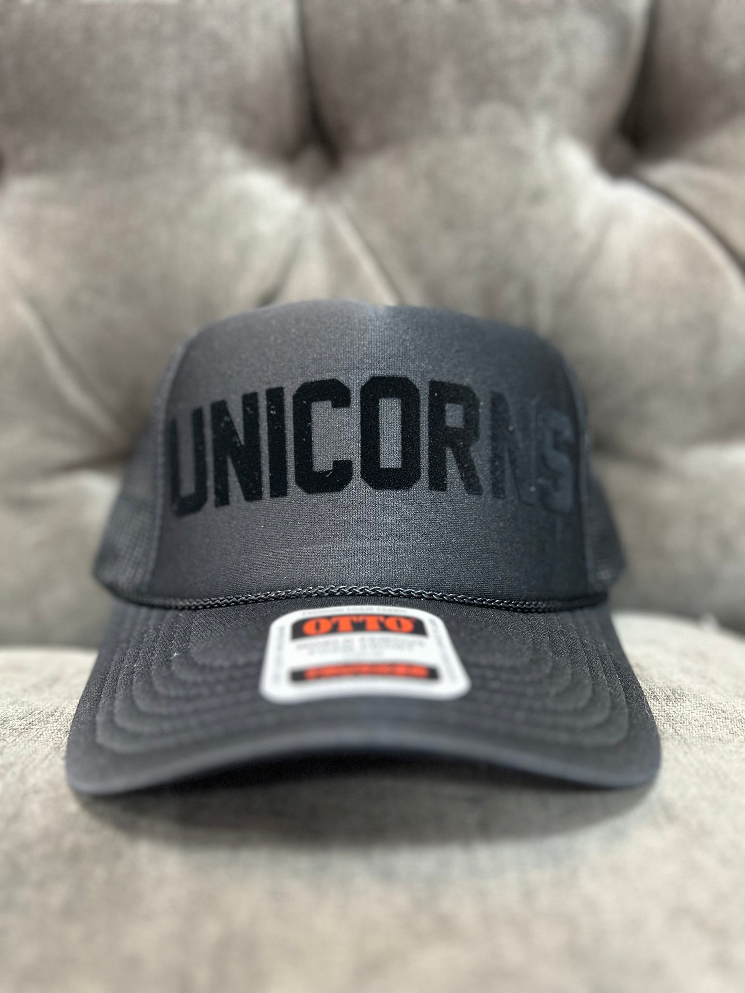 Black Unicorns Trucker Hat