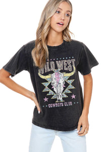 Wild West Cowboy Club Tee