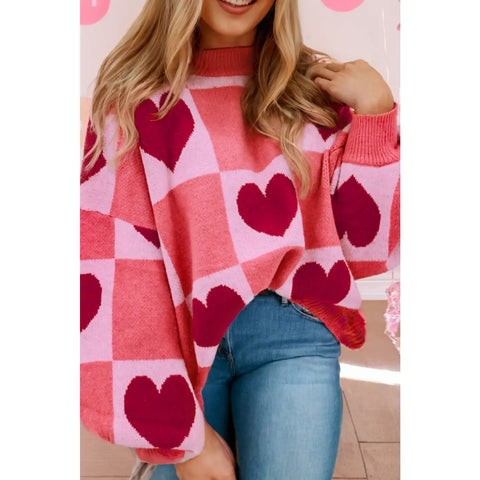 Heart Block Sweater